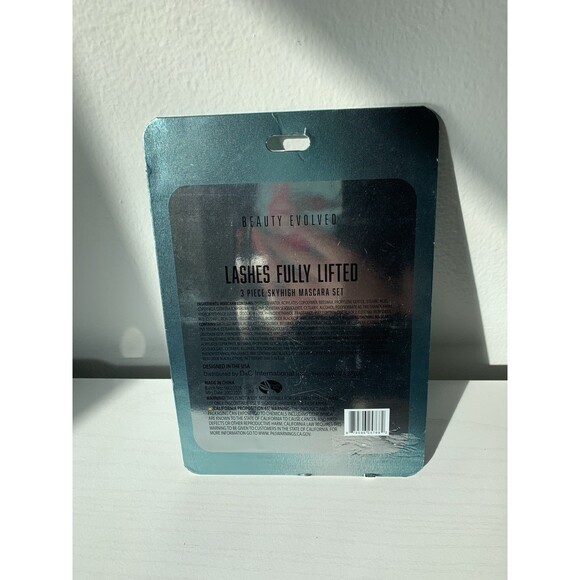 Beauty Evolved Lashes Fully Lifted 3pc Mascara set Lengthening NEW Ultra Black - Picture 5 of 7